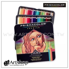 美國 PRISMACOLOR 頂級油性軟芯色鉛筆 (48色) 鐵盒